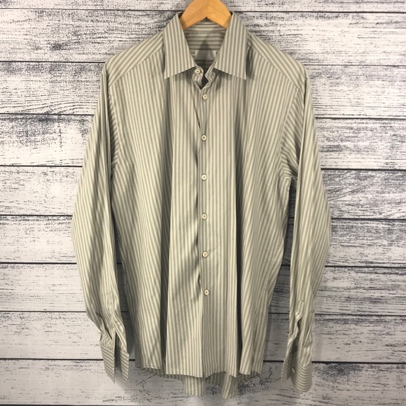 Prada Other - Prada Made In Italy Gray Dress Shirt 42 : 16 1/2
